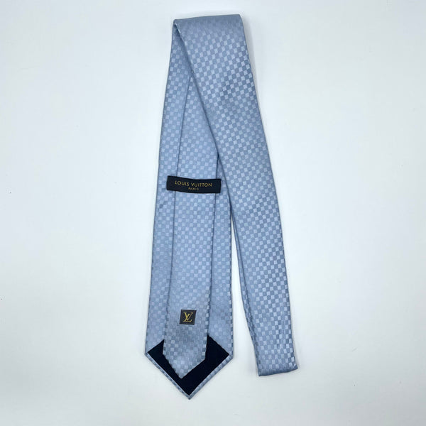 Louis Vuitton cravatta azzurra