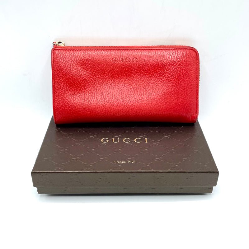 Gucci portafoglio rosso Pureluxury