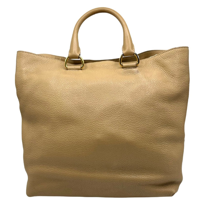 Prada borsa in pelle beige con tracolla – Pureluxury