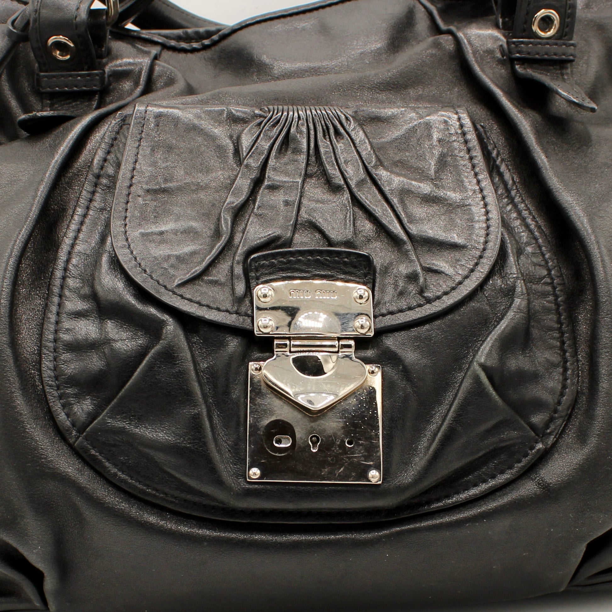Miu Miu shopper nera
