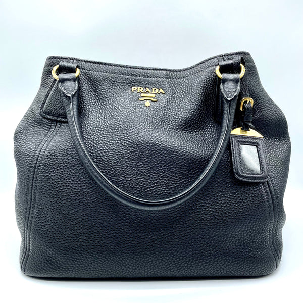 Prada borsa in pelle beige con tracolla – Pureluxury