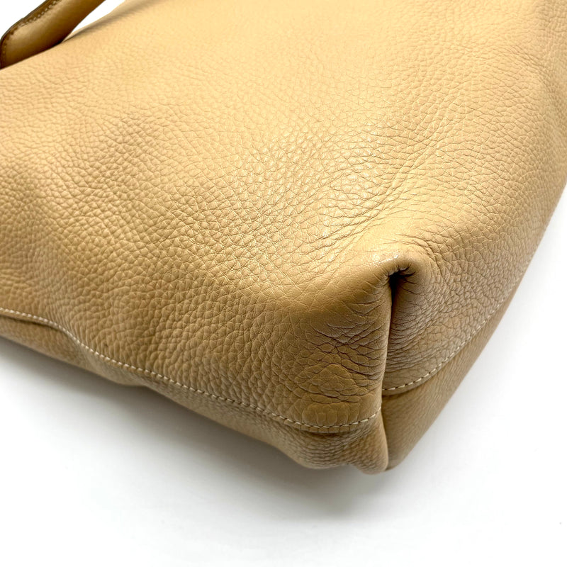 Prada borsa in pelle beige con tracolla – Pureluxury